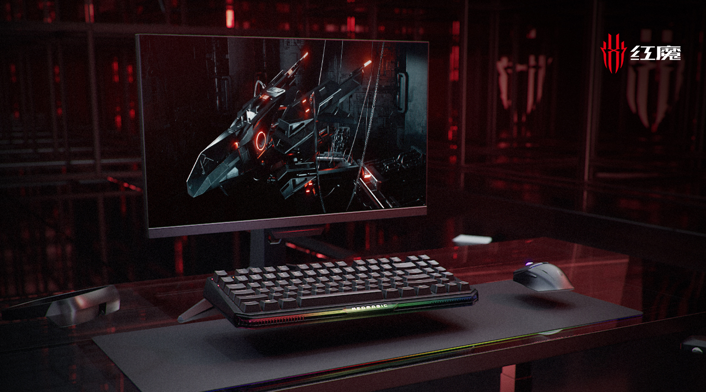 红魔电竞外设布局概念视频